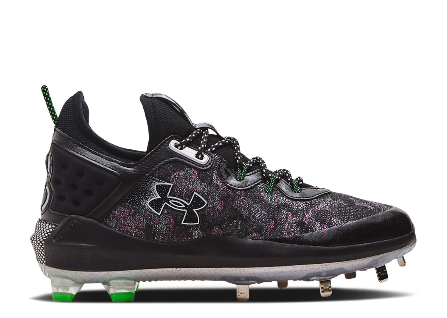 

Кроссовки Under Armour Harper 8 Low St 'Black Pink Green', черный