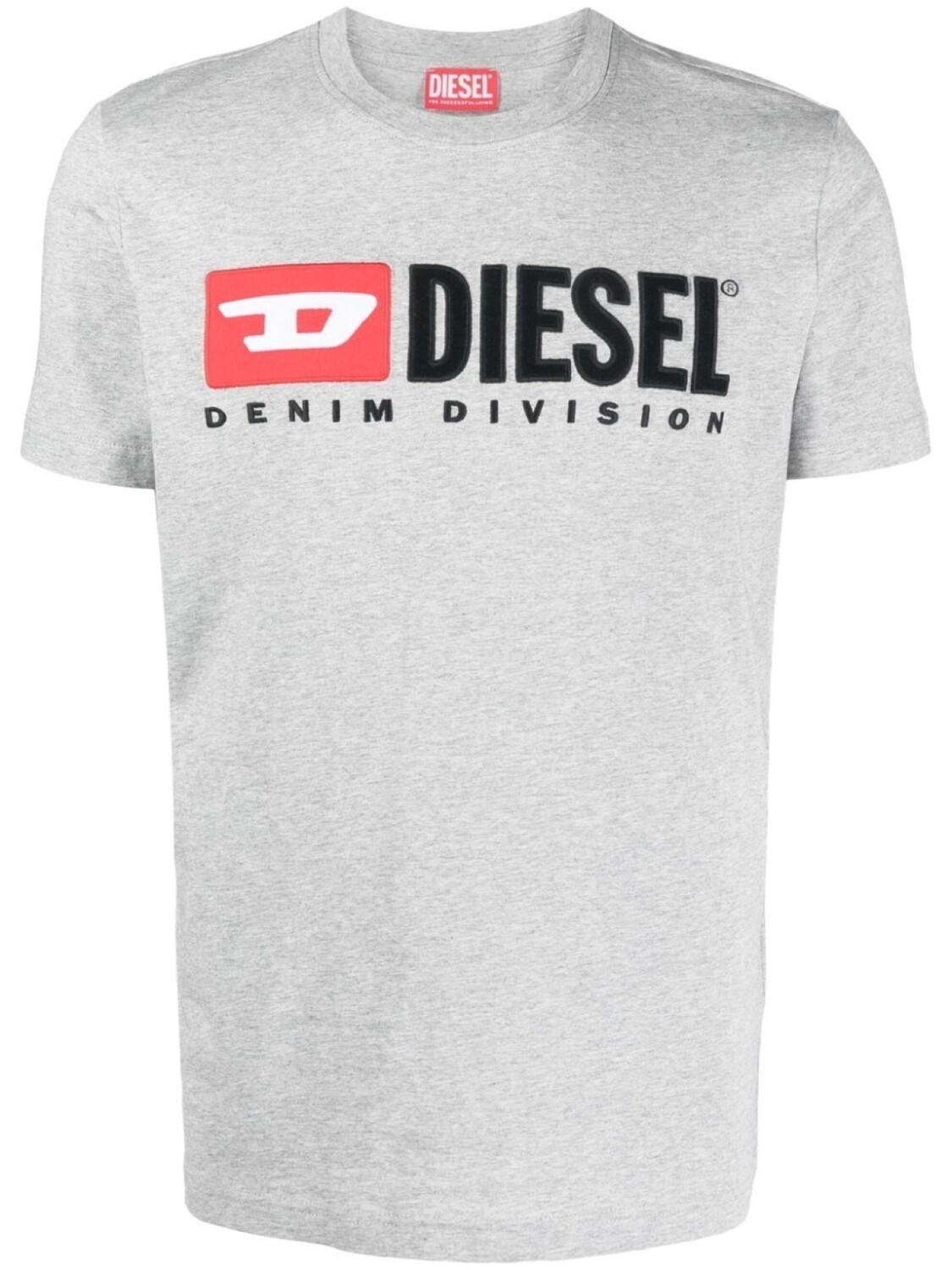

Футболка T-Diegor-Div с вышитым логотипом Diesel, серый