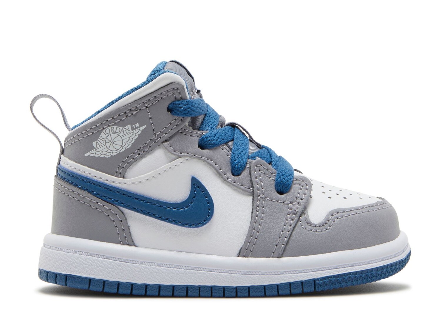 

Кроссовки Air Jordan Air Jordan 1 Mid Td 'Cement True Blue', серый