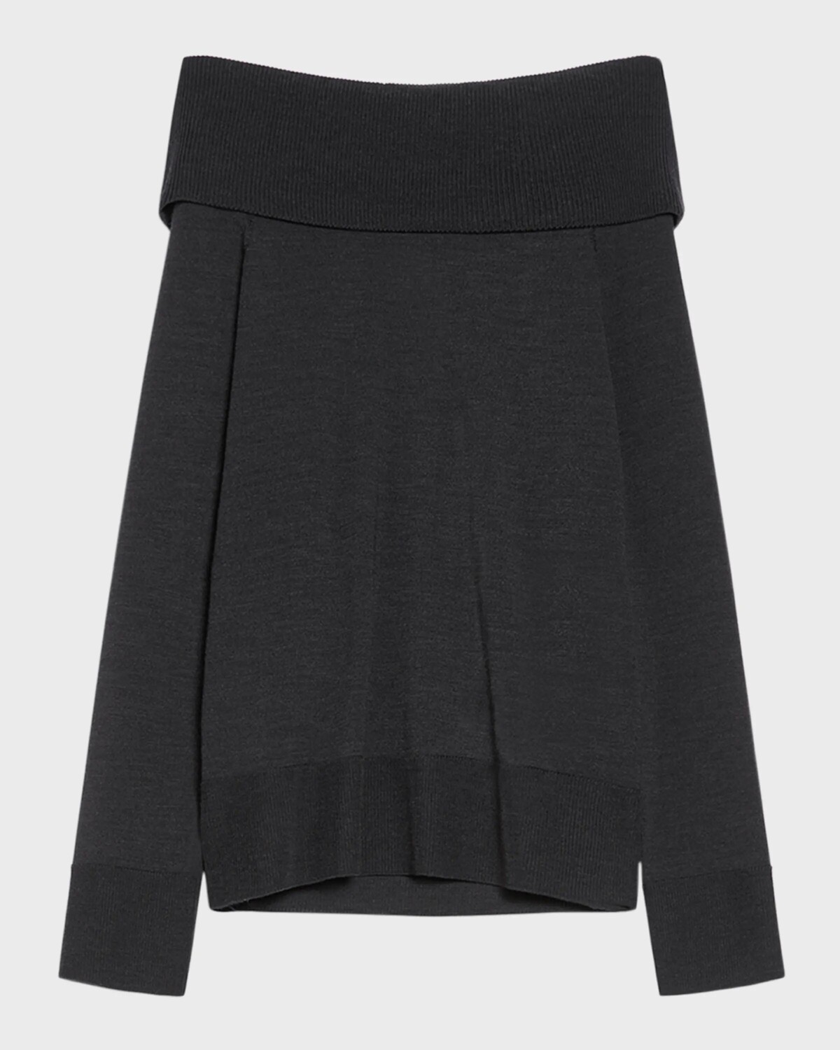 

Шерстяной свитер Rivetto Max Mara Leisure, темно-серый