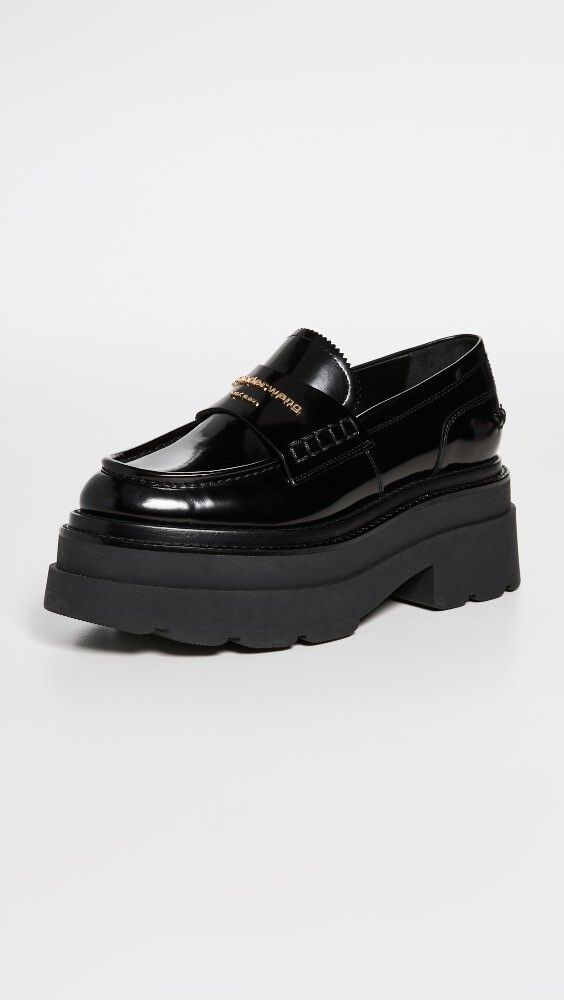 

Лоферы Alexander Wang Carter Platform, черный