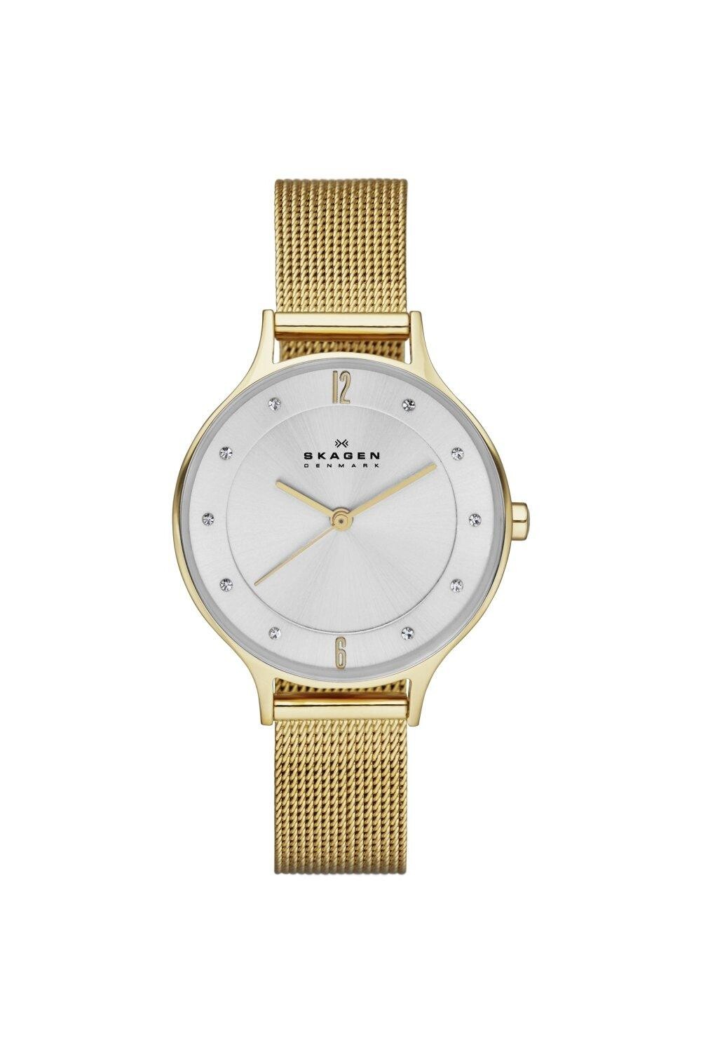 

Классические аналоговые кварцевые часы Anita из нержавеющей стали — Skw2150 Skagen, серебро