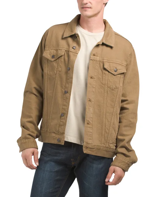 

Джинсовая куртка Legend, окрашенная в готовом виде Lucky Brand, цвет Ranger