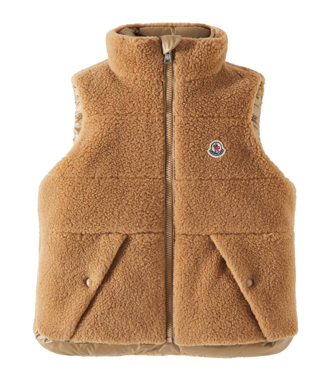 

Жилет Colbricon пуховый Moncler Enfant, бежевый