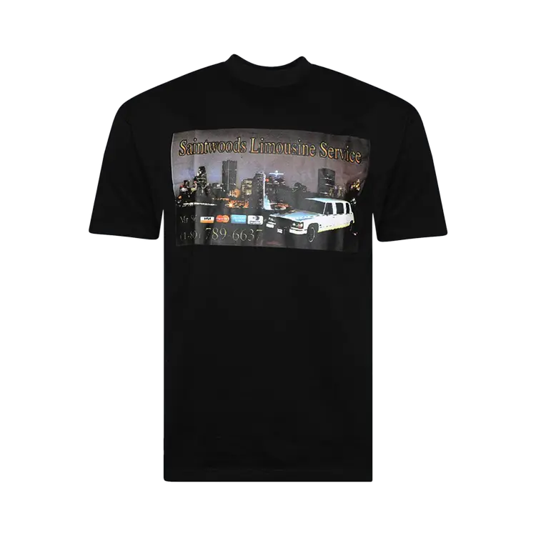 

Футболка Saintwoods Limo 'Black', черный