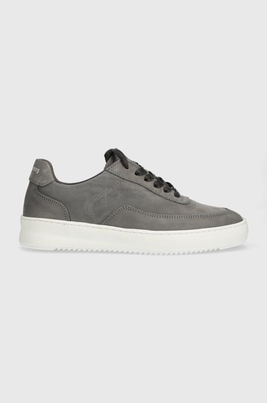 

Замшевые кроссовки Filling Pieces, серый
