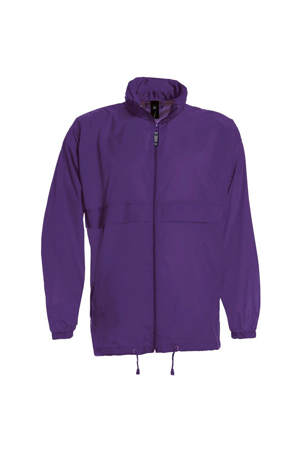 Легкая куртка Sirocco Наружные куртки B&C, фиолетовый