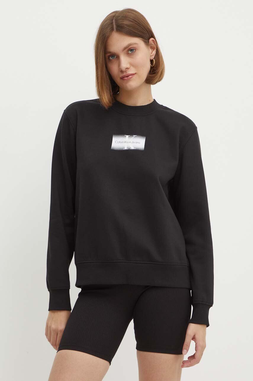 

Толстовка Calvin Klein Jeans, черный