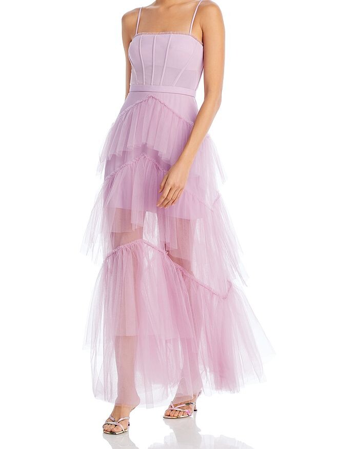 

Платье Essential с корсетом из тюля BCBGMAXAZRIA