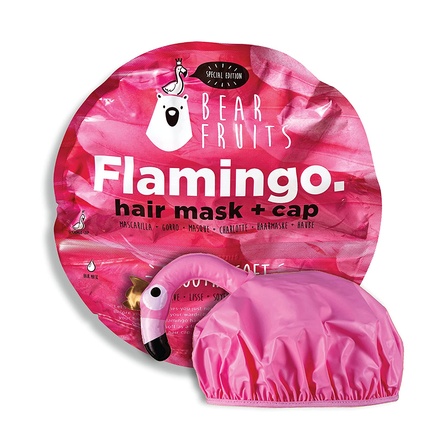 Маска для волос Flamingo Smooth + Soft с многоразовой крышкой, 20 мл, Bear Fruits
