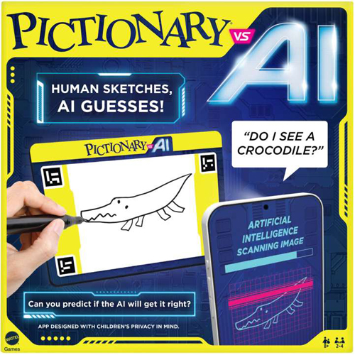 Настольная игра Pictionary Vs Ai Mattel настольная игра pictionary air