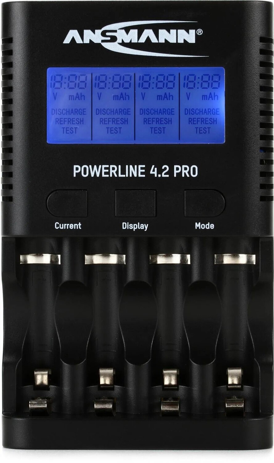 

Профессиональное зарядное устройство Ansmann Powerline 4.2 Pro