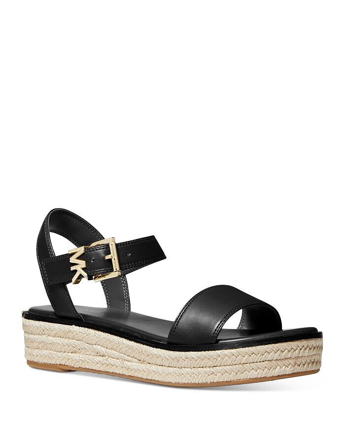 

Женские сандалии на платформе с пряжкой Richie Logo Espadrille Michael Kors