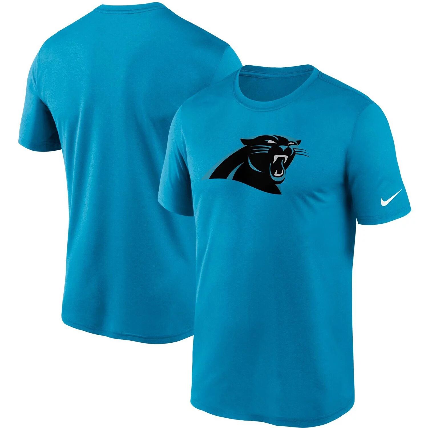 

Мужская синяя футболка с логотипом Carolina Panthers Essential Legend Performance Nike, Синий