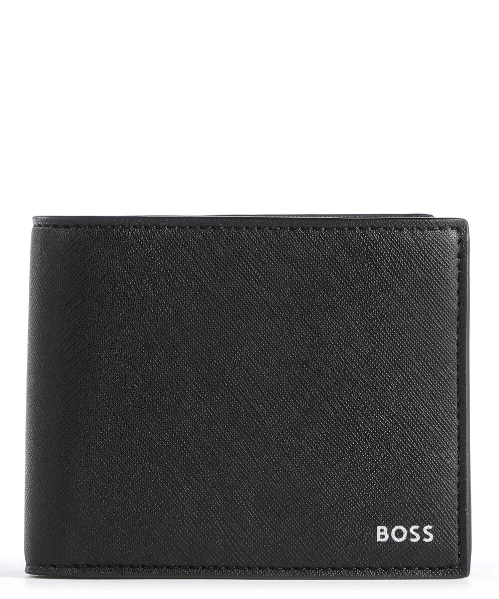 

Кошелек Zair из клеенной кожи Boss, черный