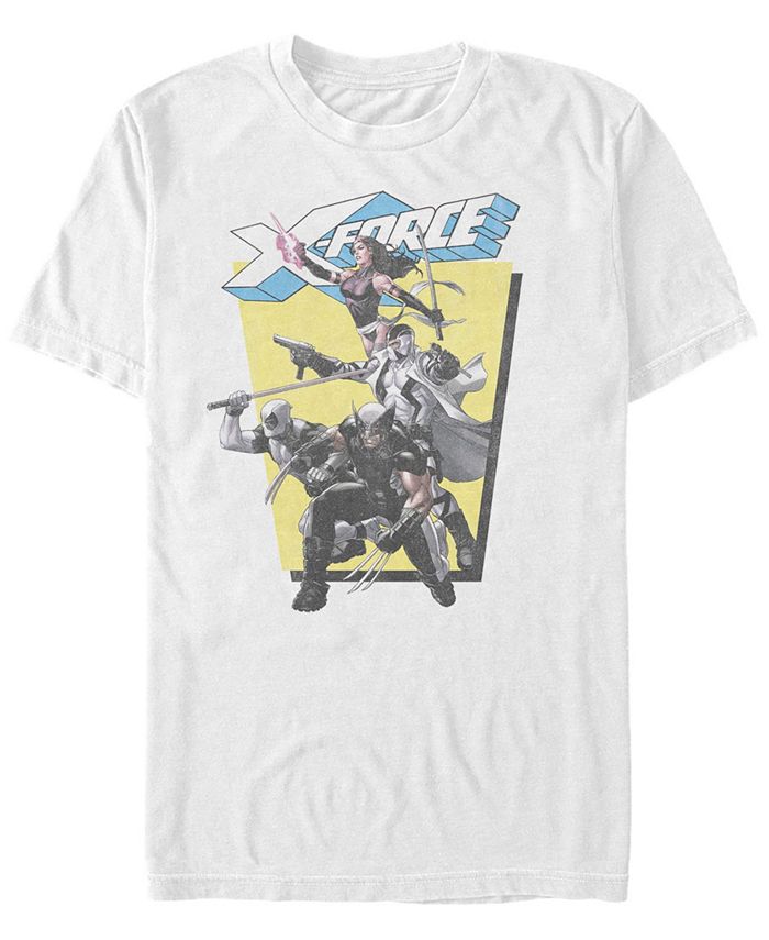 Мужская футболка X-Force Group с коротким рукавом Fifth Sun, белый мужская футболка с коротким рукавом g i joe group collage fifth sun черный