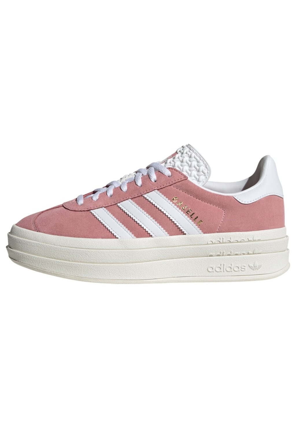 Кроссовки adidas Originals Gazelle Bold, super pop cloud white core white