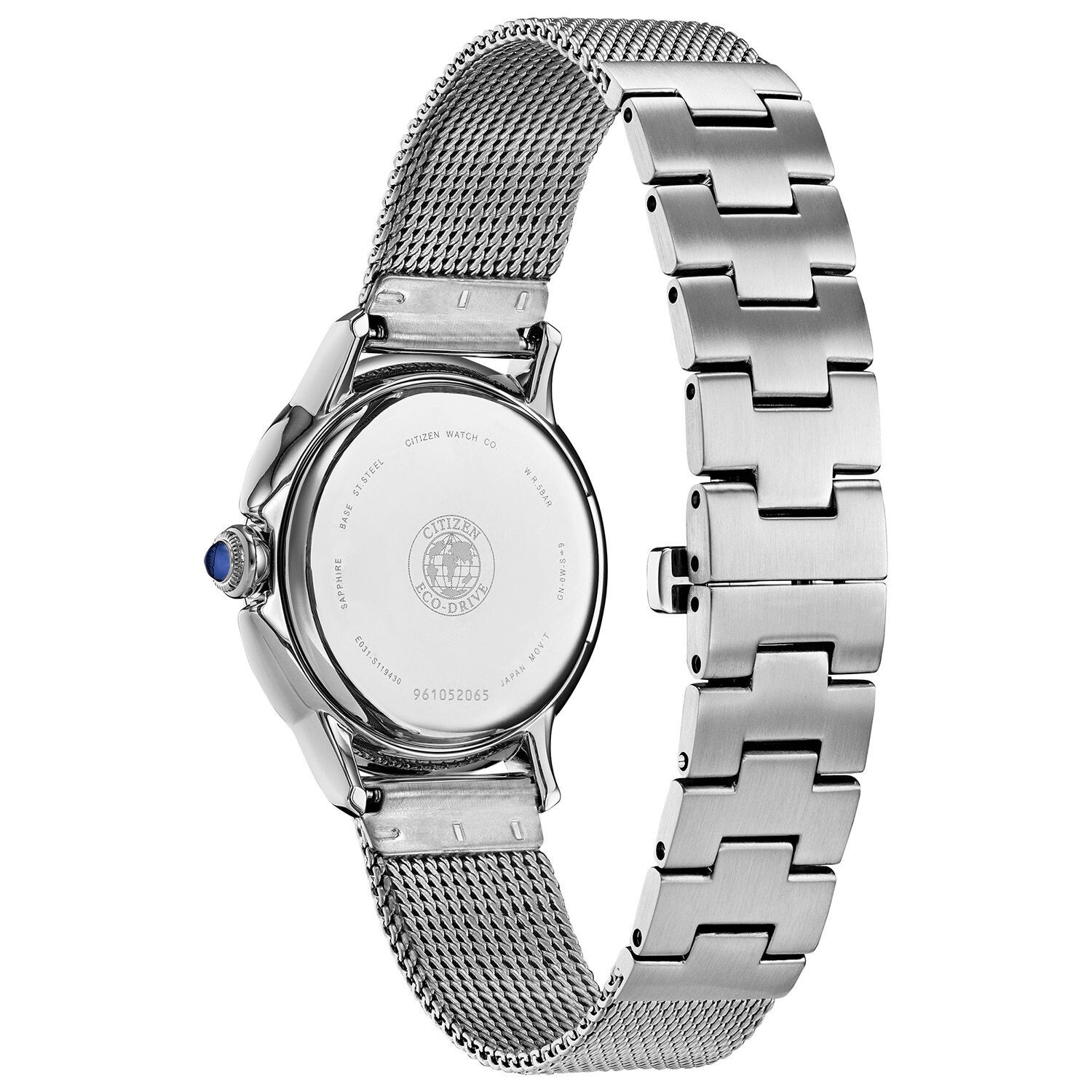 

Женские часы Eco-Drive Ceci с акцентом на синий бриллиант Citizen