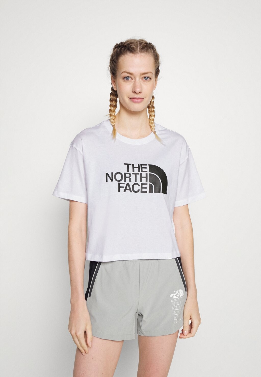 

Футболка с принтом The North Face, белый