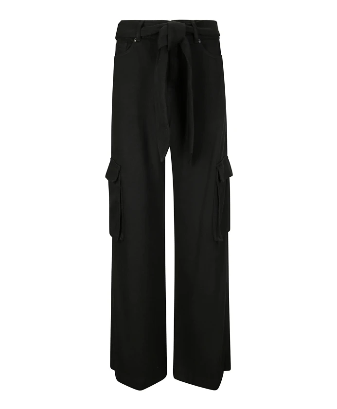 

Брюки Карго с большими карманами 7 For All Mankind, черный