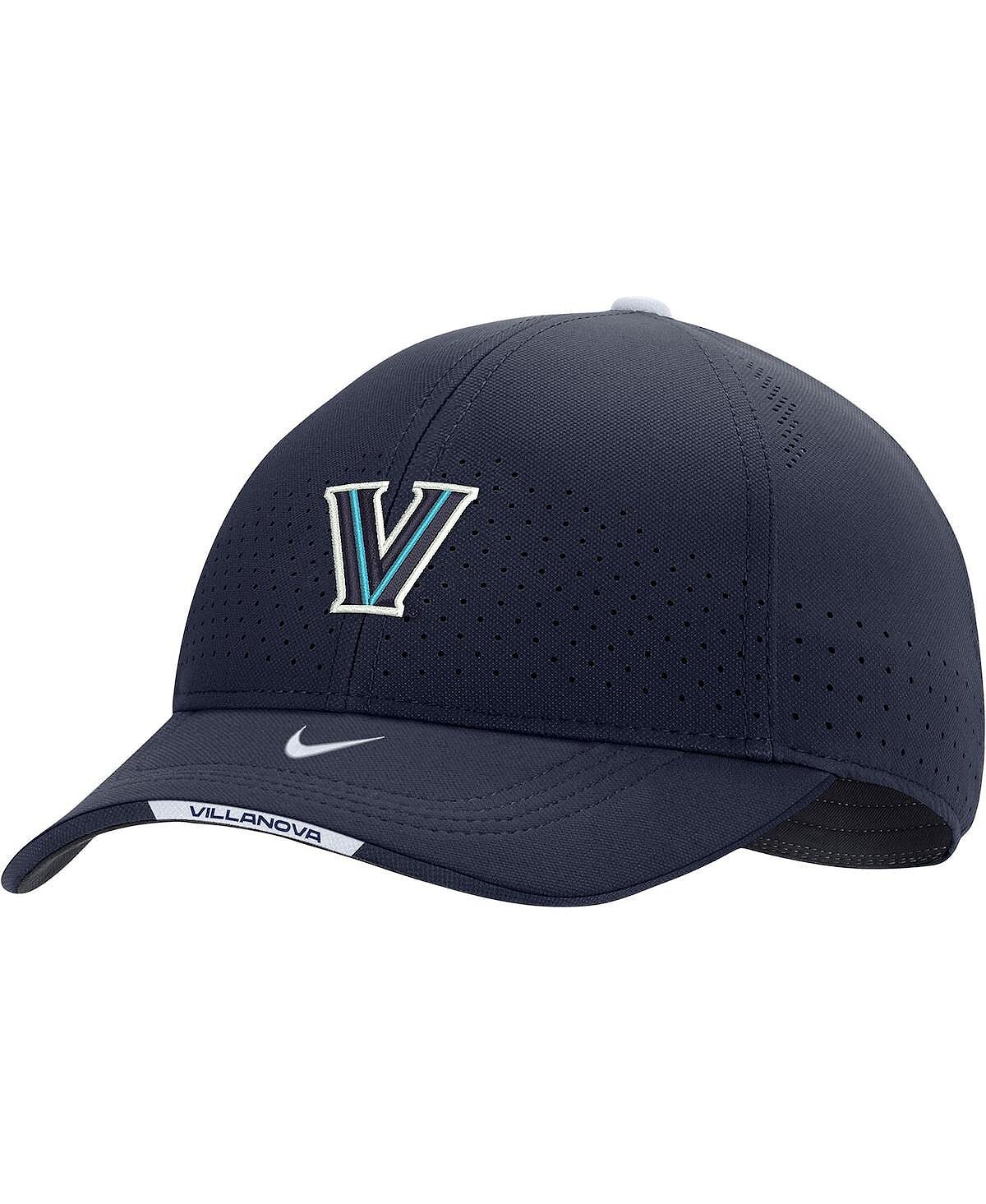 

Мужская темно-синяя шляпа Villanova Wildcats 2022 Sideline Classic99 Swoosh Performance Flex. Nike