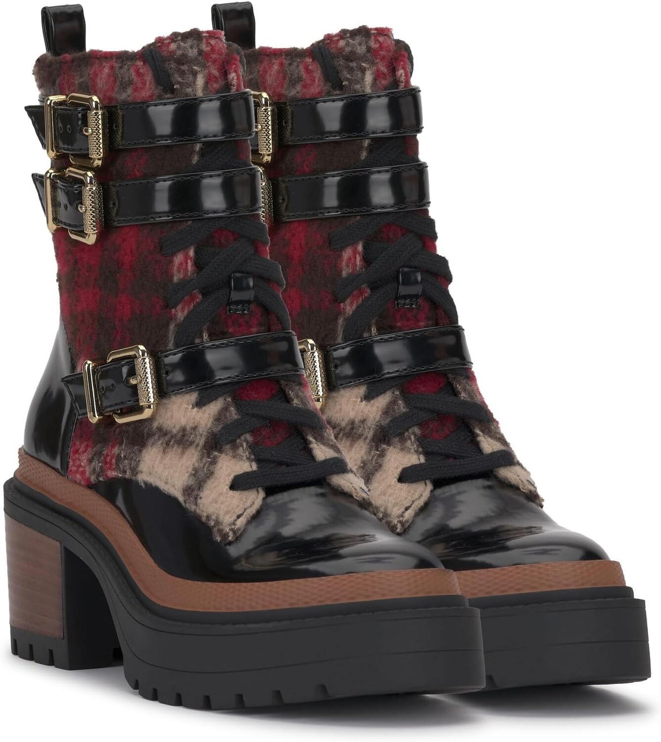 

Сапоги Juelna Jessica Simpson, цвет Black/Red