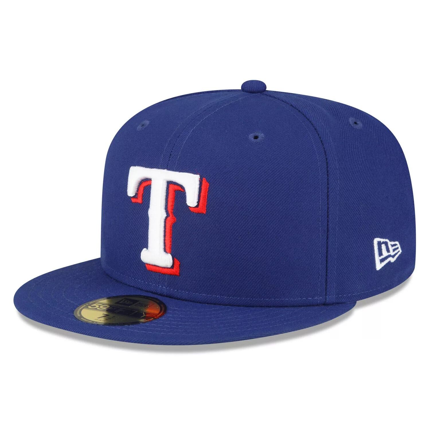 

Мужская облегающая шляпа New Era Royal Texas Rangers из аутентичной коллекции 59FIFTY