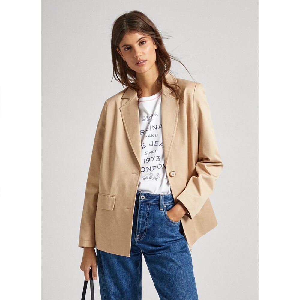 

Блейзер Pepe Jeans Sailor, бежевый