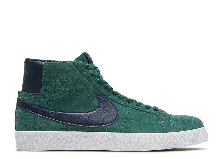 

Кроссовки Nike ZOOM BLAZER MID SB 'NOBLE GREEN', зеленый