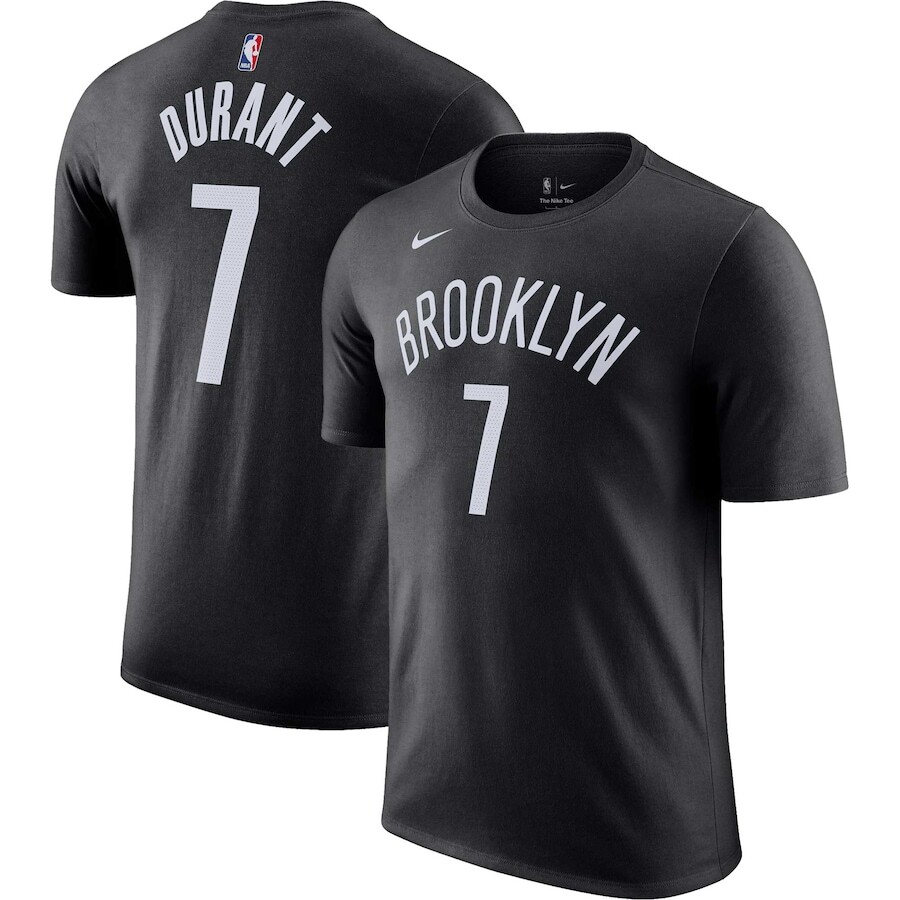 

Футболка с коротким рукавом Nike Brooklyn Nets, черный