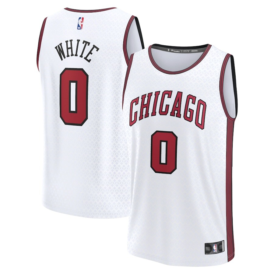 

Джерси Fanatics Branded Chicago Bulls, белый