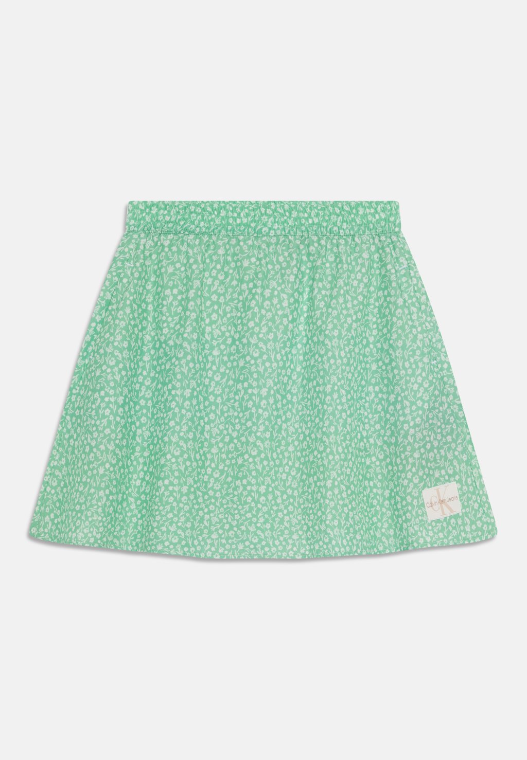 

Мини-юбка FLOWER SKIRT Calvin Klein Jeans, цвет green