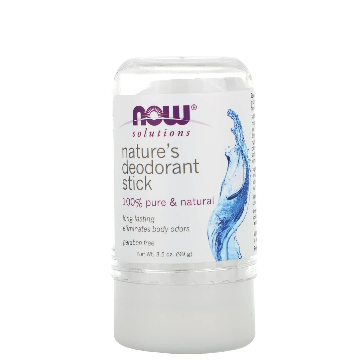 

Nature's Deodorant Stick, дезодорант-стик, 99 г (3,5 унции), NOW Foods