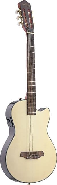 Акустическая гитара Angel Lopez EC3000CN Electric Solid Body Classical Guitar w/ Cutaway, New, Free Shipping