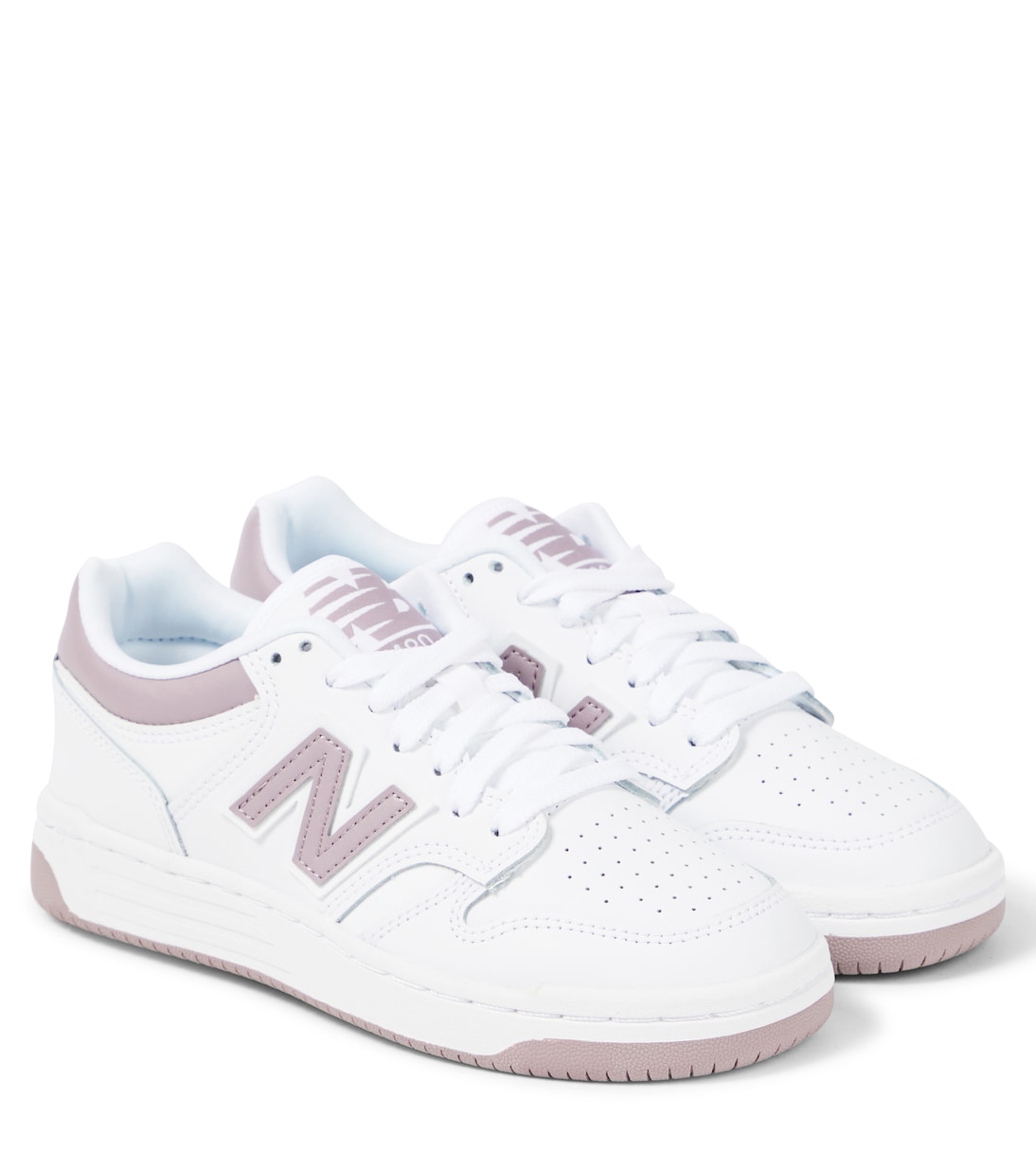 

480 кожаные кроссовки New Balance, белый