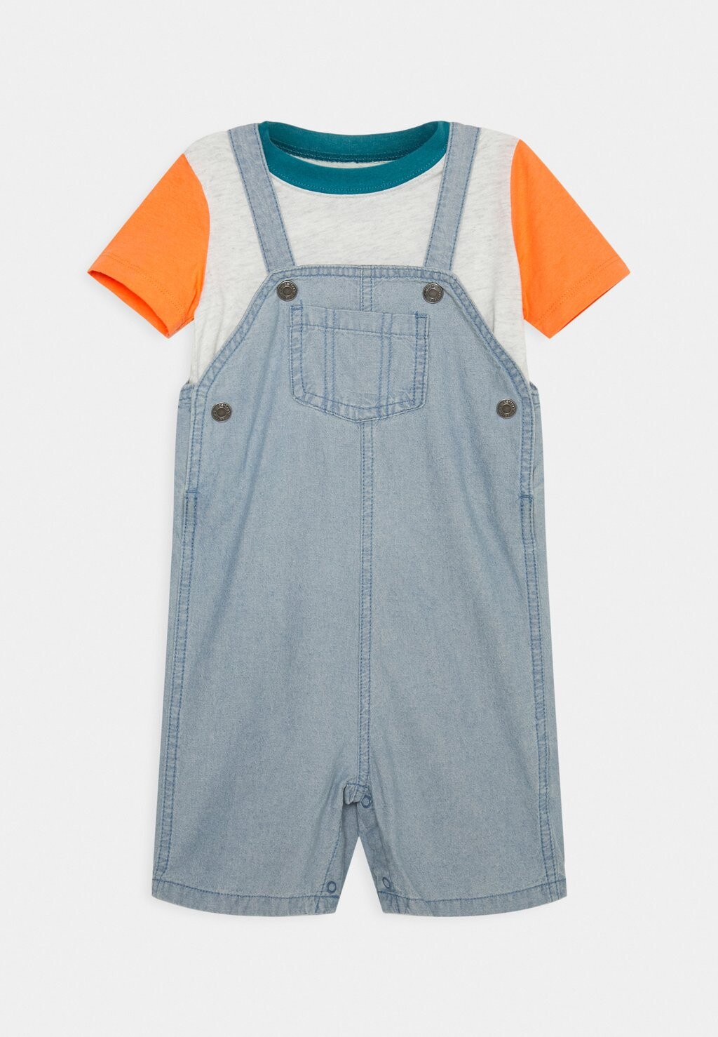 

Футболка с принтом SHORTALL UNISEX SET Carter's, цвет blue
