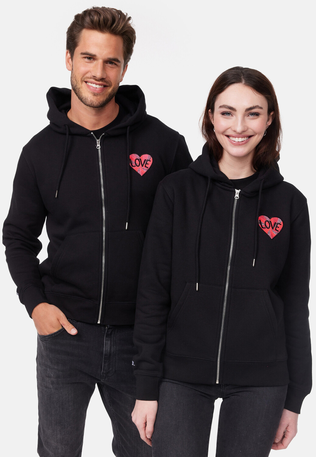 

Толстовка smiler. Kapuzenjacke grin., черный
