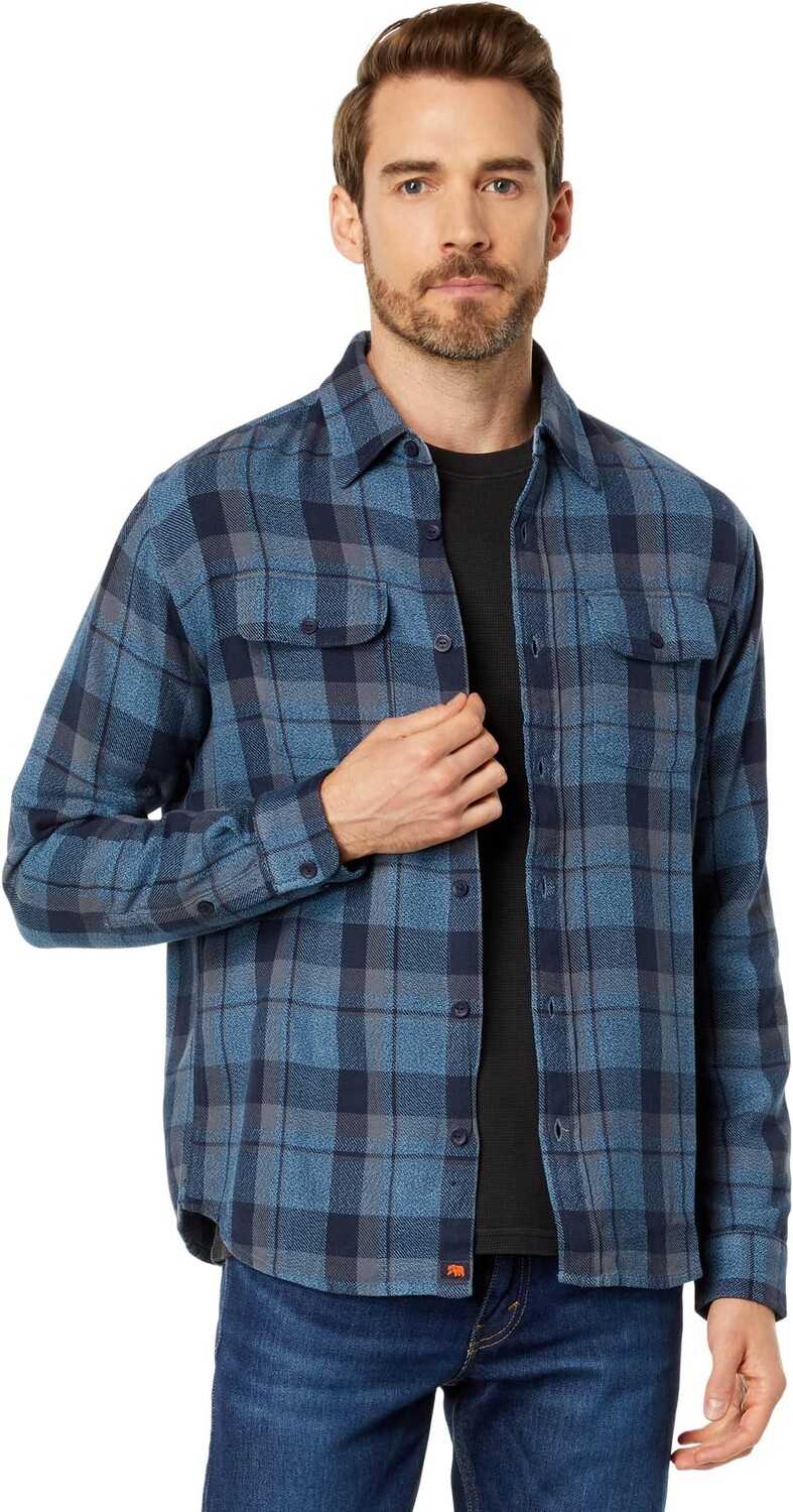 

Горная рубашка The Normal Brand, цвет Double Blue Plaid