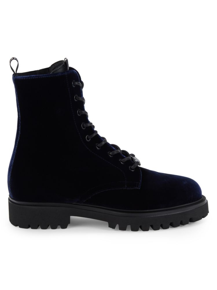 Замшевые армейские ботинки John Galliano, синий замшевые армейские ботинки на молнии emiliano baccarini черный