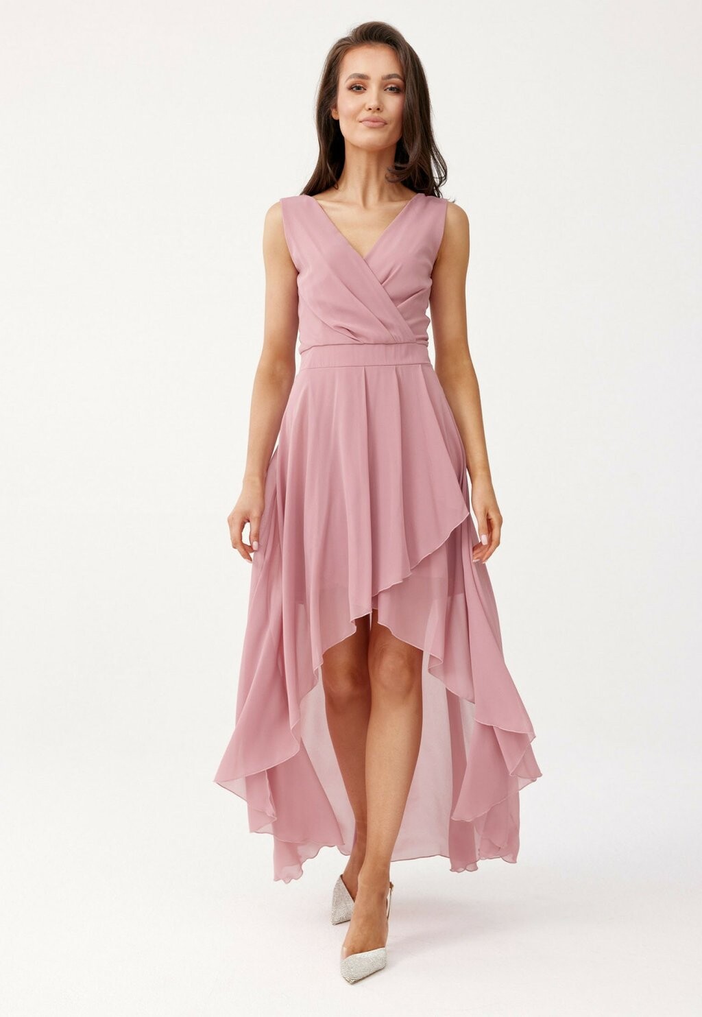 

Длинное платье NELLY Roco Fashion, розовый