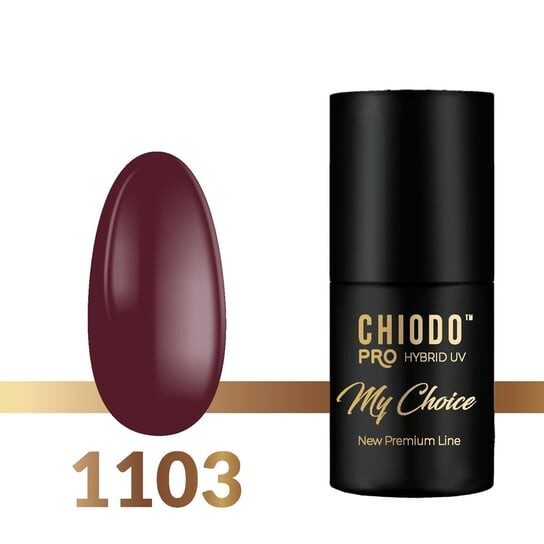 

Гибридный лак для ногтей My Choice, 1103 Отличный вкус, 7 мл ChiodoPRO, CHIODO PRO