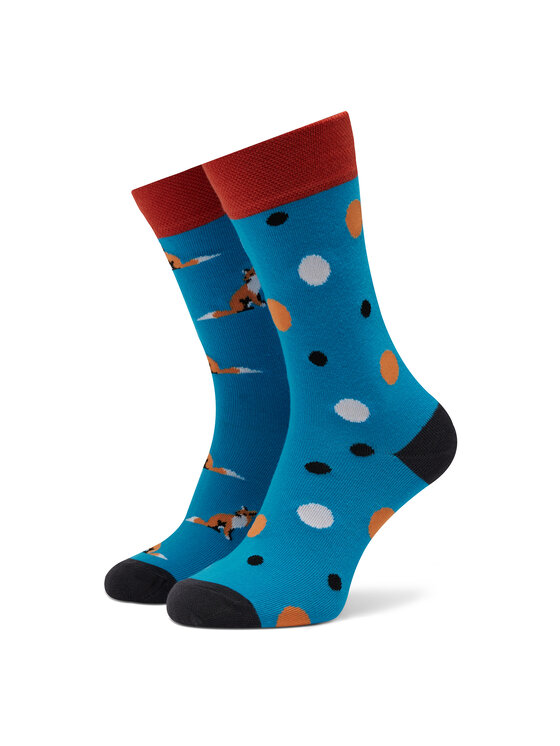 Высокие носки унисекс Funny Socks, синий