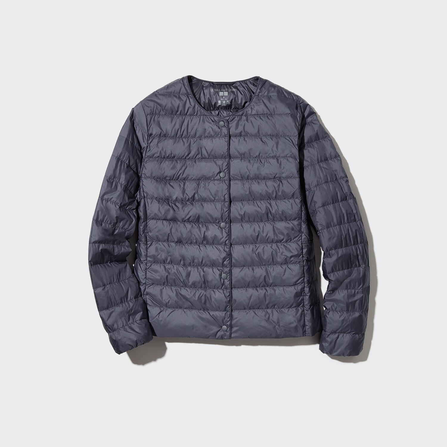 

Сверхлегкая компактная пуховая куртка UNIQLO, синий
