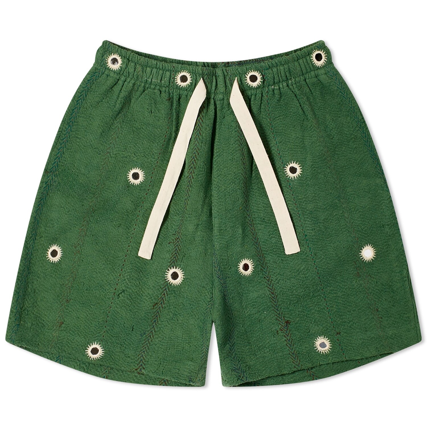 

Шорты Kartik Research Mirror Drawstring Shorts, зеленый