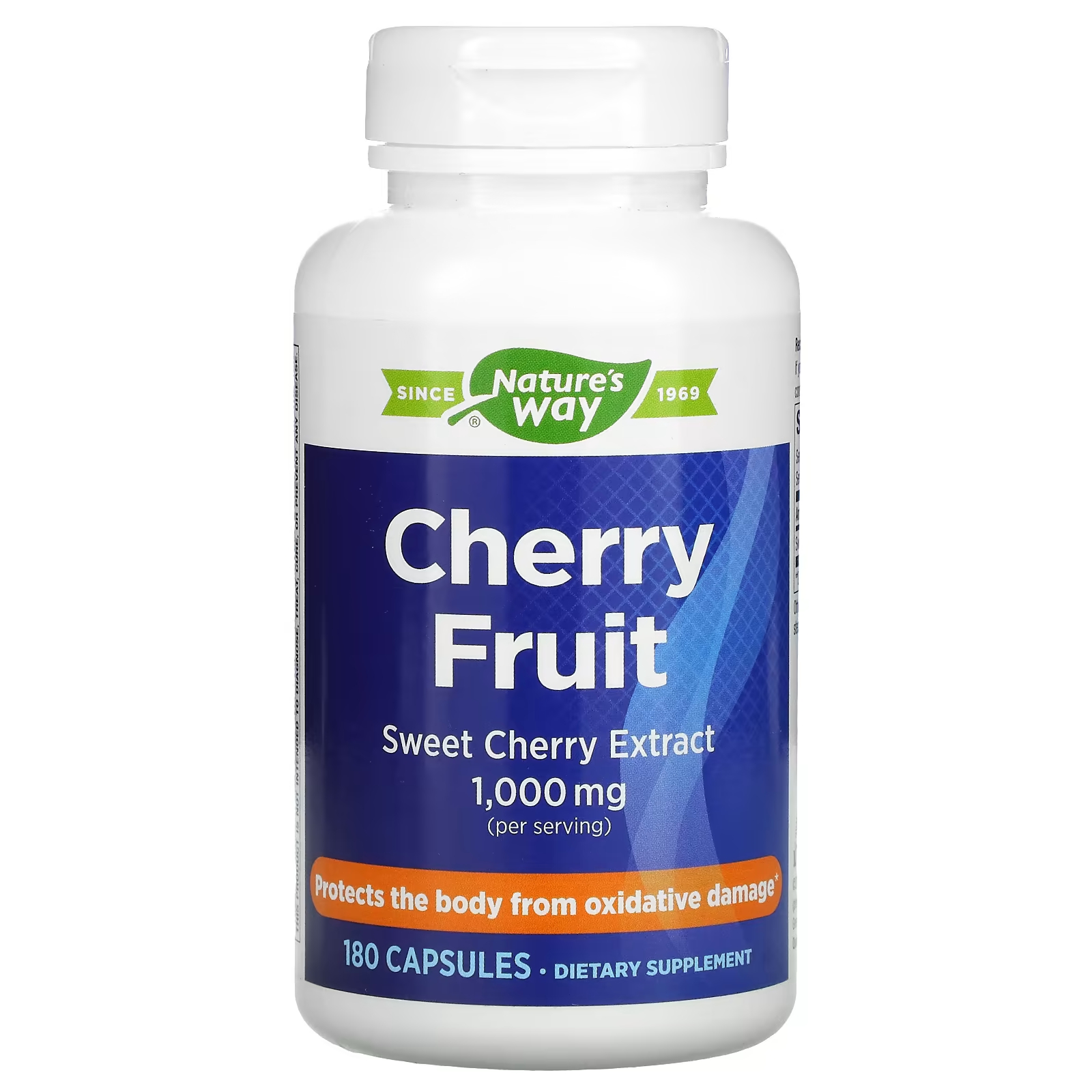 цена Пищевая добавка Nature's Way Cherry Fruit Sweet Cherry Extract 1000 мг