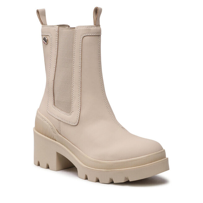 

Ботинки Tommy Hilfiger HeeledChelsey Boot, бежевый