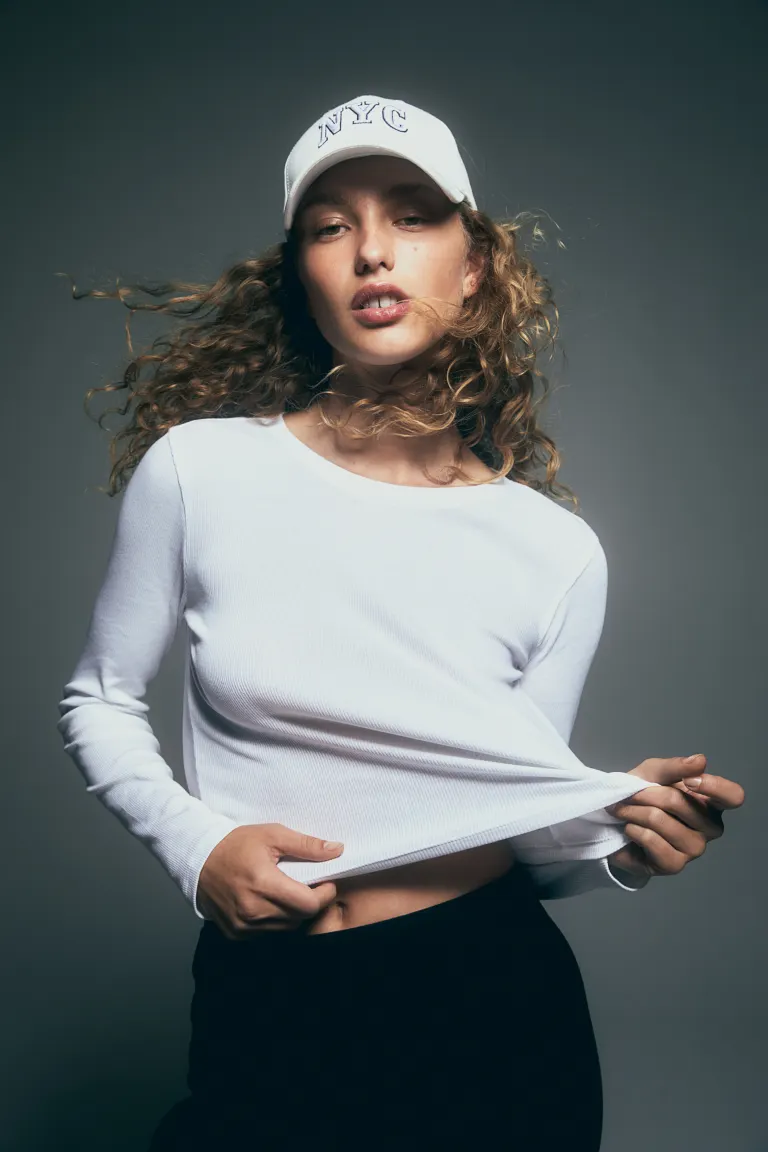 

Комплект из 2 хлопковых блузок H&M, белый
