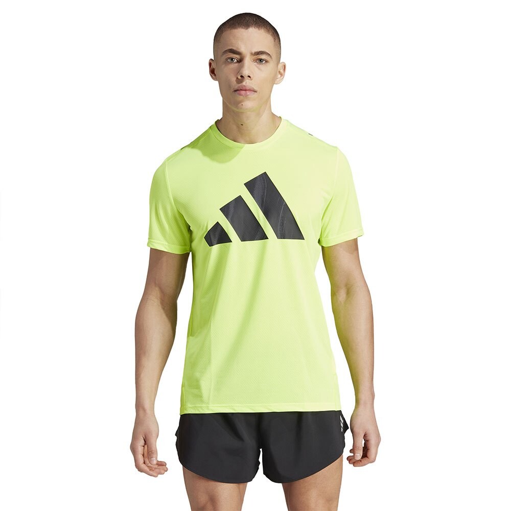 

Футболка adidas Run It Bos, желтый