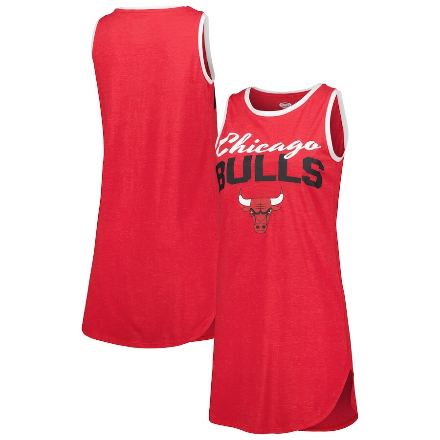 

Ночная рубашка Concepts Sport Chicago Bulls, красный