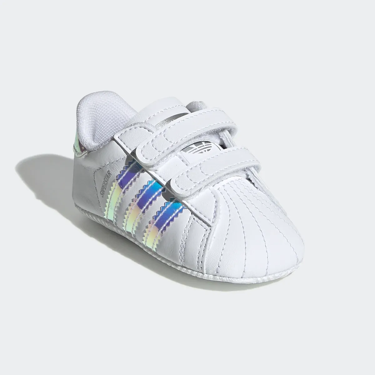 

Кроссовки Adidas Originals "SUPERSTAR" с застежкой-липучкой для малышей, белый